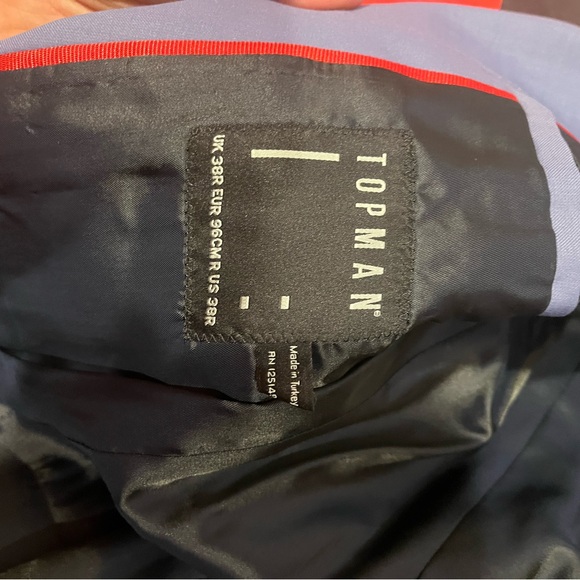 TOPMAN purple blazer MEN - Picture 2 of 3